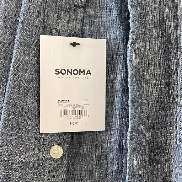Sonoma long sleeve button down - Picture 3 of 5